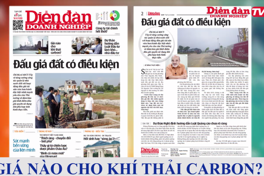 ĐIỂM BÁO NGÀY 02/12: Giá nào cho khí thải carbon?