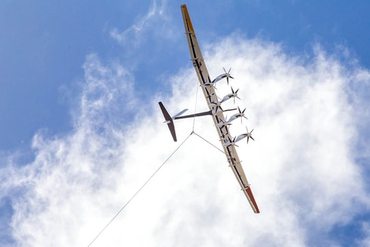 Diều sản xuất năng lượng sạch từ gió