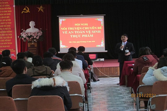 Sơn La hướng dẫn sản xuất, kinh doanh thực phẩm an toàn