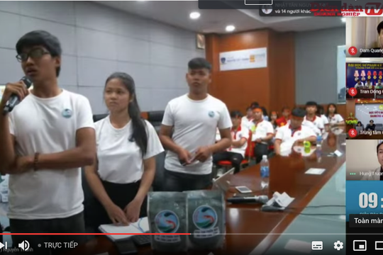 Chung kết Cuộc thi Khởi nghiệp Quốc gia 2020: Ứng dụng tảo Spirulina gia tăng hiệu quả cho tôm và cải tạo môi trường