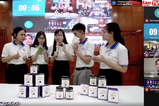 Chung kết Cuộc thi Khởi nghiệp Quốc gia 2020: Dự án Kẹo dẻo hỗ trợ phòng đột quỵ C-NATO