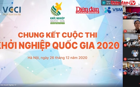 Trực tiếp: Chung kết Cuộc thi Khởi nghiệp Quốc gia 2020