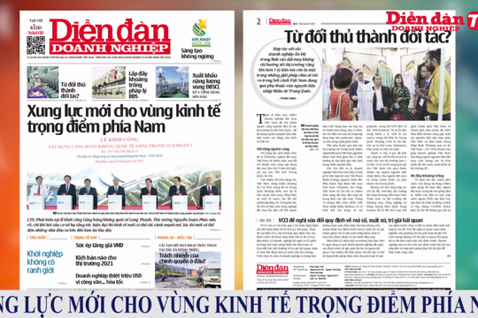 ĐIỂM BÁO NGÀY 08/01/2021: Xung lực mới cho vùng kinh tế trọng điểm phía Nam