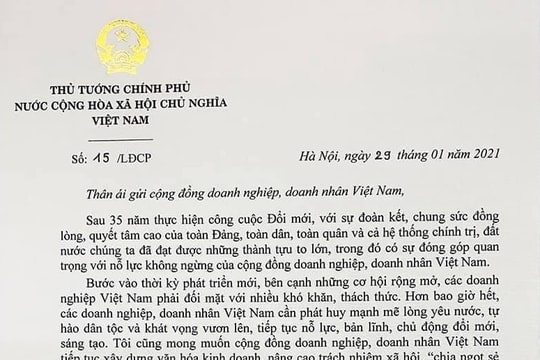 VIỆT NAM HÙNG CƯỜNG: Tầm nhìn DOANH NHÂN và khát vọng DOANH NGHIỆP Việt toàn cầu