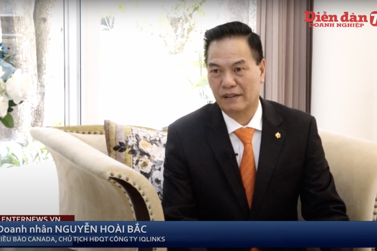 Doanh nhân Nguyễn Hoài Bắc: Lạc quan về tăng trưởng kinh tế Việt Nam