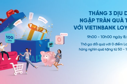 Tháng 3 dịu dàng - Ngập tràn quà tặng