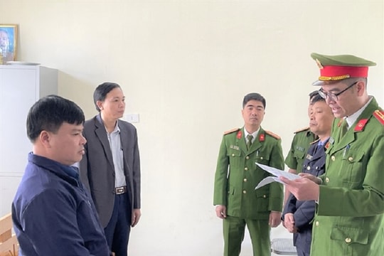 Thanh Hóa: Khởi tố Giám đốc Ban quản lý dự án huyện Ngọc Lặc