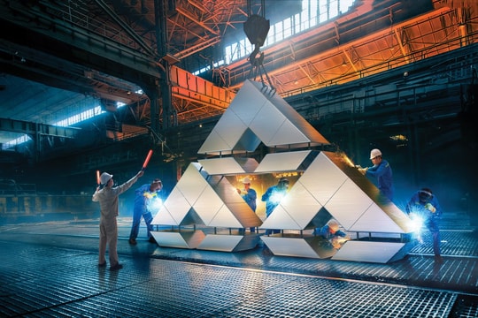 Thép Hòa Phát tỏa nhiệt