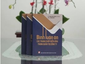 SÁCH HAY CUỐI TUẦN: “Bình luận án: Các tranh chấp điển hình trong quản trị công ty”