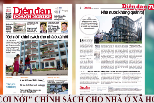 ĐIỂM BÁO NGÀY 14/04: "Cơi nới" chính sách cho nhà ở xã hội