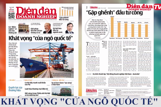 ĐIỂM BÁO NGÀY 19/04: Khát vọng "cửa ngõ quốc tế"