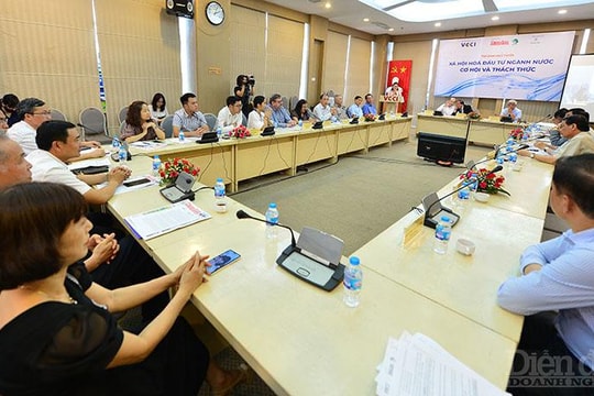 [TRỰC TIẾP] Tọa đàm "Xã hội hoá đầu tư ngành nước: Cơ hội và thách thức"