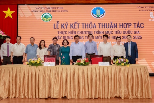 Unilever Việt Nam đồng hành thực hiện Chương trình Mục tiêu Quốc gia xây dựng nông thôn mới giai đoạn 2021 - 2025