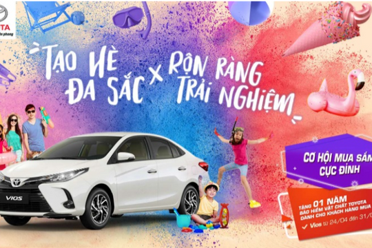 Nhiều lợi ích hơn cho khách hàng mua Vios 2021 trong tháng 5 này