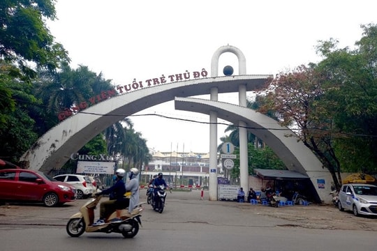 Hà Nội: Thành lập tổ công tác xử lý vi phạm tại công viên Tuổi trẻ Thủ đô