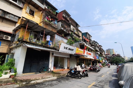 Hà Nội tổng rà soát các chung cư cũ