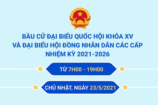 6 bước bầu cử đại biểu Quốc hội khóa XV và đại biểu HĐND các cấp