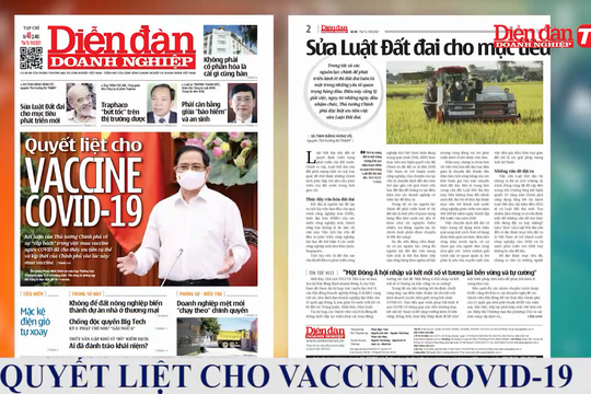 ĐIỂM BÁO NGÀY 19/5: Quyết liệt cho vaccine COVID-19