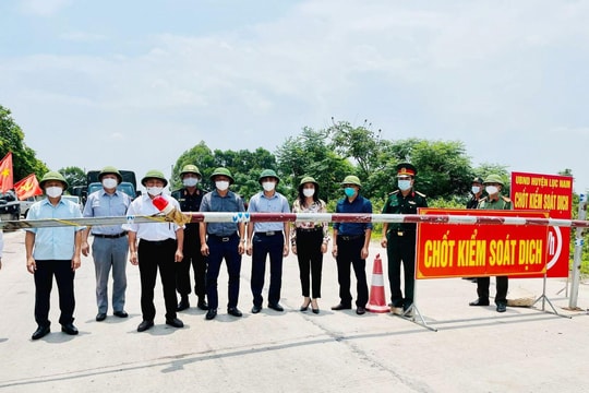 Huyện Lục Nam - Bắc Giang dỡ bỏ cách ly, chuyến vải thiều đầu tiên được khai thông