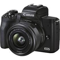 Canon EOS M50 Mark II + 15-45mm Black (Chính Hãng)
