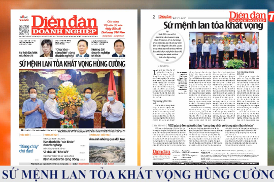 ĐIỂM BÁO NGÀY 18/06: Sứ mệnh lan tỏa khát vọng hùng cường