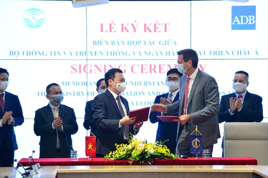 Bộ Thông tin và Truyền thông và ADB hợp tác triển khai chuyển đổi số quốc gia
