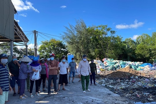 Rác ngập xã Đoàn Xá, Kiến Thuỵ, Hải Phòng: Chính quyền đang ở đâu?