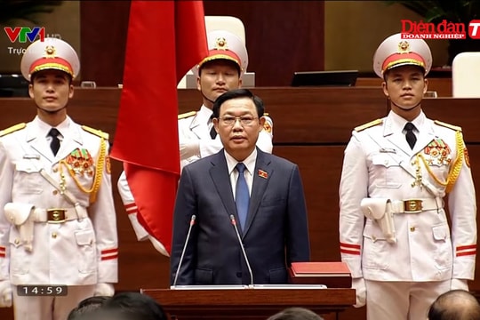 Tân Chủ tịch Quốc hội khóa XV tuyên thệ nhậm chức