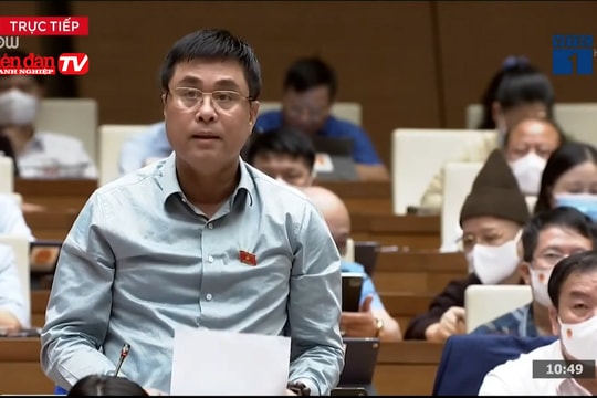 Đại biểu Nguyễn Cao Sơn: Đẩy nhanh giải ngân, thi công các dự án giao thông kết nối liên vùng