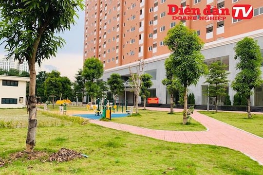 Mục sở thị khu tái định cư được Hà Nội trưng dụng làm nơi cách ly, bệnh viện dã chiến