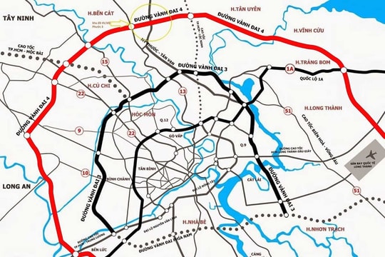 5 địa phương cùng làm đường vành đai 4 TP.HCM