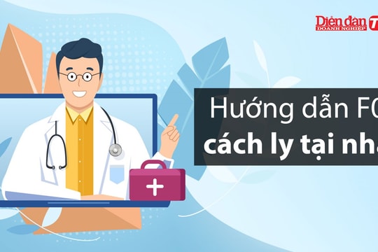 Bộ Y tế hướng dẫn F0 cách ly tại nhà