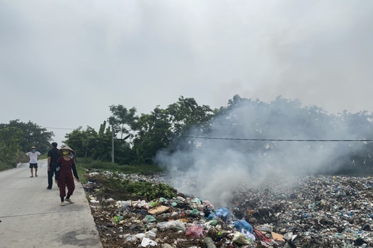Ô nhiễm rác thải tại Tiên Cường, Tiên Lãng: Cái khó “bó” chính quyền