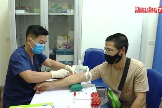 100 người ở Hà Nội đã tiêm thử nghiệm vaccine ARCT-154