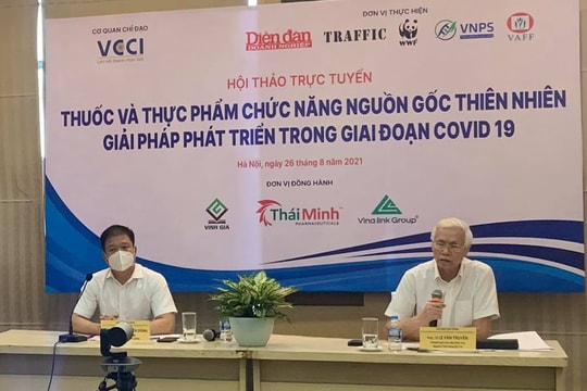 [TRỰC TIẾP] Thuốc và thực phẩm chức năng nguồn gốc thiên nhiên: Giải pháp phát triển trong giai đoạn COVID-19