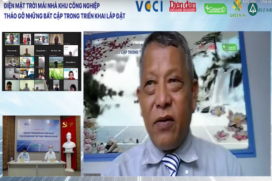 Lắp đặt điện mặt trời mái nhà KCN còn nhiều khó khăn