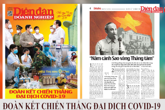 ĐIỂM BÁO NGÀY 01/09: Đoàn kết để chiến thắng đại dịch COVID-19