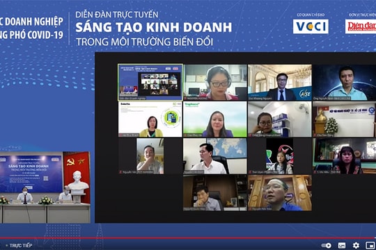 [TRỰC TIẾP] Diễn đàn: Sáng tạo kinh doanh trong môi trường biến đổi