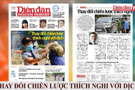 ĐIỂM BÁO NGÀY 08/09: Thay đổi chiến lược thích nghi với dịch