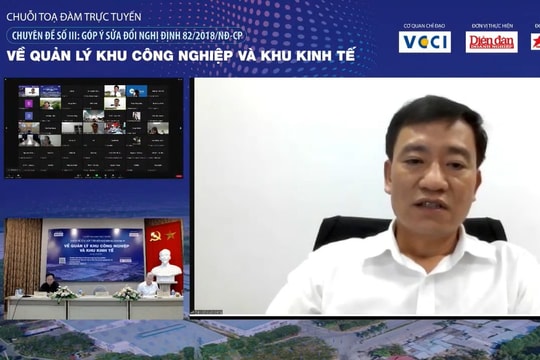 Dự thảo Quản lý khu công nghiệp, khu kinh tế: Nhiều quy định chưa thực tế