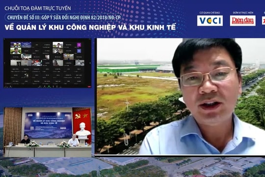 "Việc phân khu chức năng trong khu công nghiệp là không phù hợp"