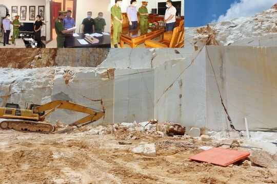 Vụ khai thác khoáng sản trái phép ở Quỳ Hợp, Nghệ An: Khởi tố thêm 03 bị can liên quan