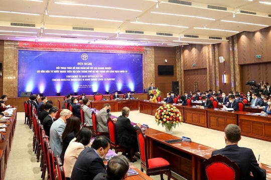 Hà Nội đối thoại tháo gỡ khó khăn cho doanh nghiệp FDI