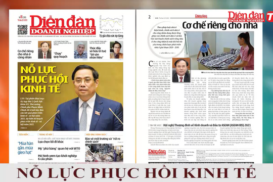 ĐIỂM BÁO NGÀY 22/10: Nỗ lực phục hồi kinh tế