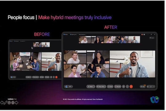 Webex cải tiến mới giúp giải quyết thách thức của môi trường làm việc kết hợp