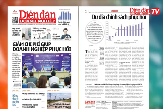 ĐIỂM BÁO NGÀY 29/10: Giảm chi phí giúp doanh nghiệp phục hồi