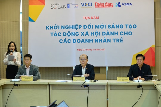 [TRỰC TIẾP] Toạ đàm Khởi nghiệp đổi mới sáng tạo tạo tác động xã hội dành cho cho các Doanh nhân trẻ