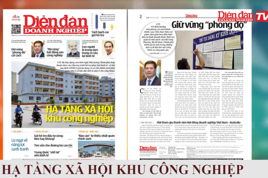 ĐIỂM BÁO NGÀY 03/11: Hạ tầng xã hội Khu công nghiệp