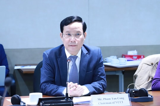 Chủ tịch VCCI Phạm Tấn Công: Cần giải pháp thúc đẩy phục hồi, tăng trưởng kinh tế bền vững