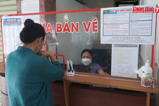 Ảm đạm thị trường vé xe, tàu Tết Đà Nẵng